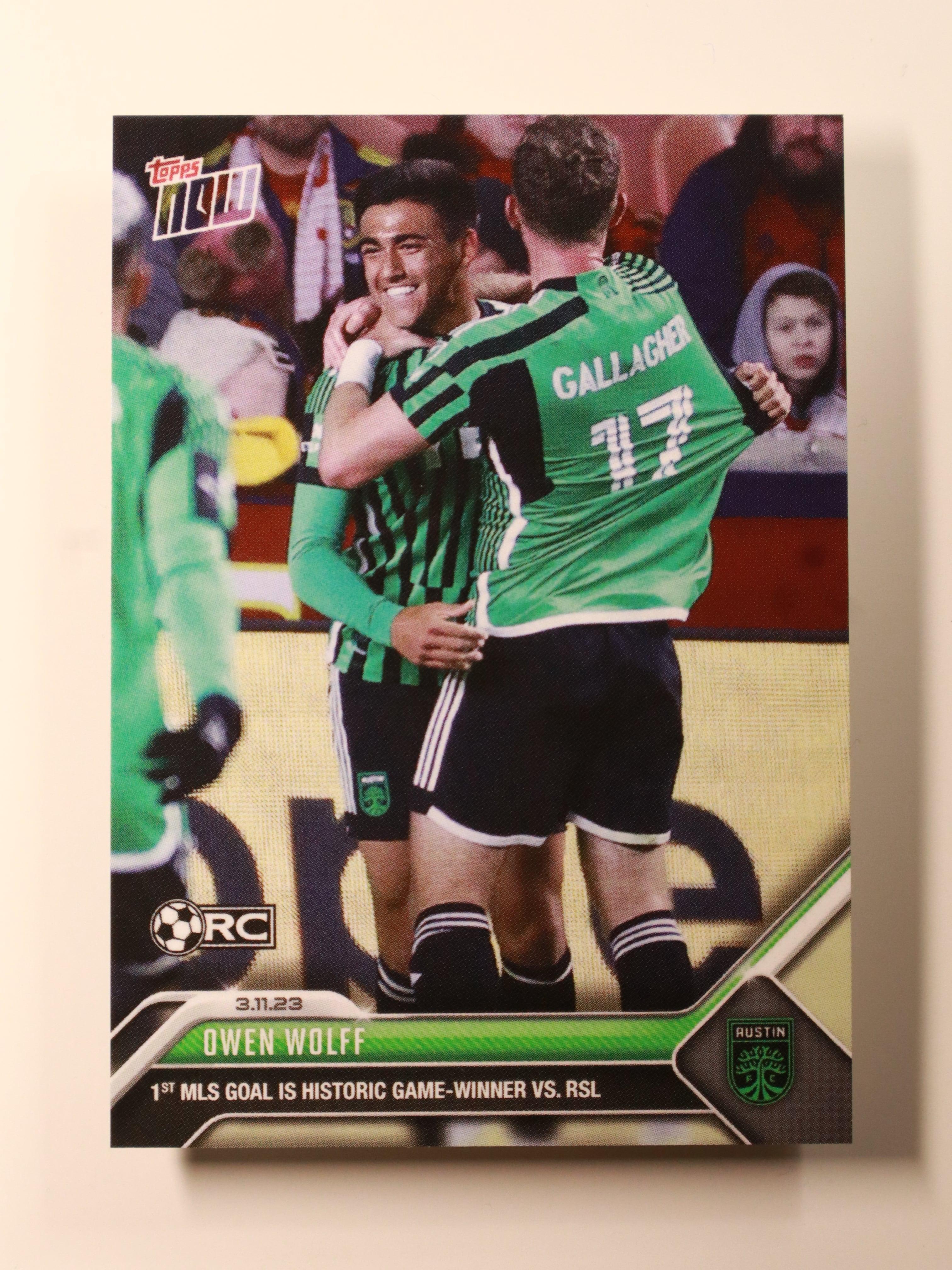 Owen Wolff – 2023 Topps Now MLS – #28